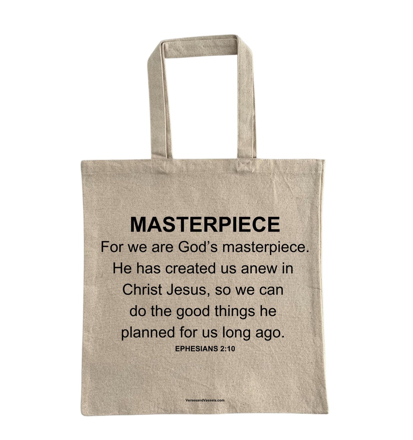 Verses & Vessels - MASTERPIECE Tote Bag