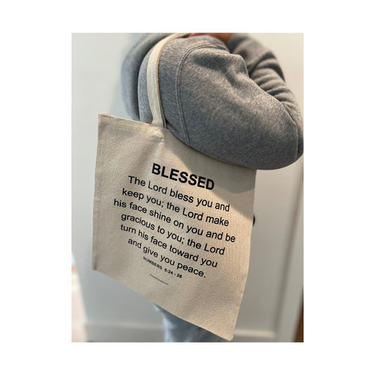 Verses & Vessels - BLESSED Tote Bag