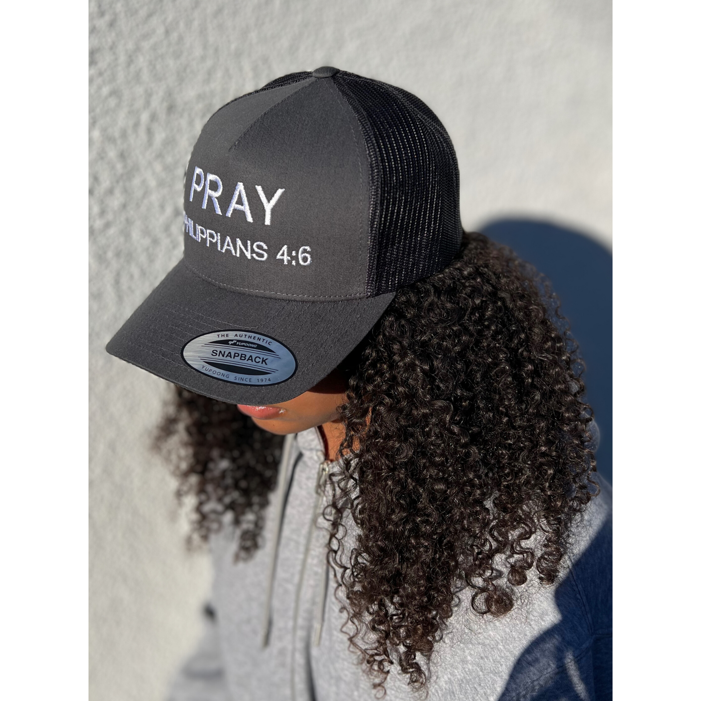 Verses & Vessels - PRAY Embroidered Retro Trucker Cap