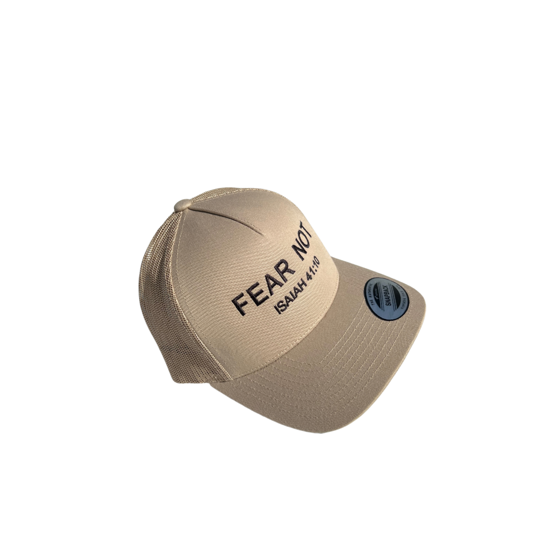 Verses & Vessels - FEAR NOT Embroidered Retro Trucker Cap